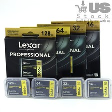New For Lexar 16/32/64/128GB 1066X Compact Flash CF Memory Card UDMA7 For Camera Flashes price