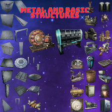 Ark Survival Ascended PVE Metal, Industrial and Bob Tales Structures Chemistry price