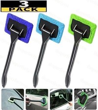 3Pack Car Window Cleaner Brush Kit Windshield Cleaning Tool for Auto Glass Wiper Cleaning Products price