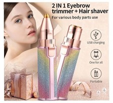 FLAWLESS ELECTRIC FACIAL HAIR REMOVER PAINLESS EPILATOR FOR EYEBROW BIKNI SHAVER Epilators price