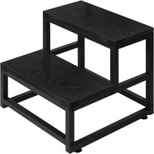 2 Tier Step Stools for Adults Kids Heavy Duty Wide Pedal Foot Stool Home Office Office Stool price