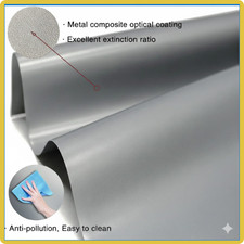 Anti-Light Metal Projector Screen High Brightness 16:9 3D HD 4K Movies Screen Projector Screen price