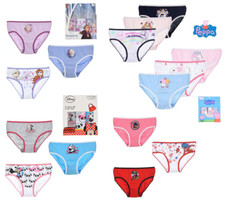 Girls Brief Frozen Paw Patrol Ladybug Minnie Mouse Bing Bunny Knickers Underwear Girls' Underwear price