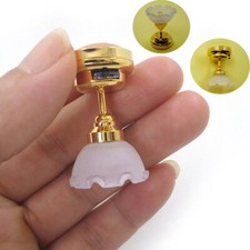 1:12 Dollhouse Lights Miniature Living Room Ceiling Light Battery Operated Lamp Baby Room Ceiling Lamp price