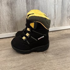 Kamik Toddler Snow Boots Size 6 Waterproof Insulated Unisex Kids Black Yellow Unisex Children's Boots price
