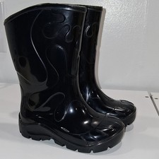 Skesper Black Rubber Mid-Calf Unisex Kids Boots Unisex Children's Boots price