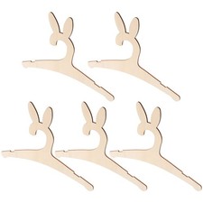 5 PCS Children Wood Clothes Hanger Wooden Baby Hangers Cartoon Animal Baby Clothes Hanger price