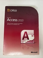MICROSOFT Office Access 2010 Computer Software Program Disc with Product Key Office Software price