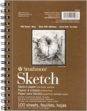 400 Series Sketch Pad, 5.5X8.5 Inch, 100 Sheets - Artist Sketchbook for Drawing, Drawing Pad price