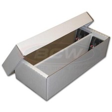 BCW Shoe Storage Box (1,600 CT) Holds over 300 3x4 toploads Sports Trading Cards Shoe Storage Box price