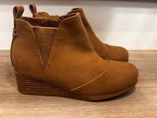 Girls TOMS Leather Boots - Size 2 Girls' Boots price