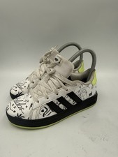 Adidas Grand Court Kids Tennis Shoes Size 13 Black White Graphics Drawings Boys' Casual Shoes price