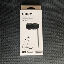 Sony WI-C200 Wireless In-Ear Headphones - Black New Original Headphones price