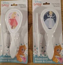 Disney Baby Princess Hair Brush & Comb Set - Made For Babys Hair Baby Hair Brush-Comb price