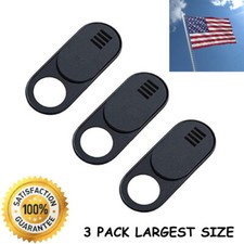 3PC largest size Webcam Cover Slim Slider Camera Shield Privacy Protect Sticker Web Cameras price