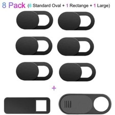 8PCS WebCam Cover Slide Camera Privacy Security Protect Sticker For Phone Laptop Web Cameras price