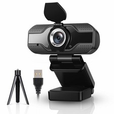 Gesma 1080P Webcam with Built-in Microphone Privacy Cover For PC Laptop Desktop Web Cameras price