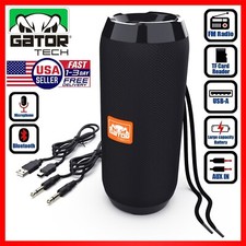 Bluetooth Wireless Portable Speaker Waterproof Stereo Bass USB TF FM Radio LOUD Bluetooth Speaker price