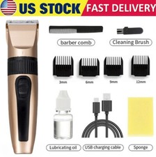 Professional Hair Clippers Trimmer Mens Barber Hair Cutting Kit Machine Cordless Hair Clippers price
