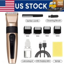 Mens Professional Hair Clippers Trimmer Barber Hair Cutting Kit Machine Cordless Hair Clippers price