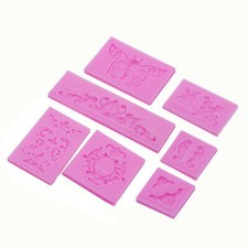 Relief Baroque Silicone Fondant Mould Vintage Cake Decor Border Sugar Paste Mold Relief Paste price