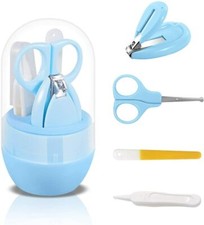 Baby Infant Nail Clipper Trimmer Scissor File Nasal Tweezer Grooming Kit Set Baby Nail Clippers price