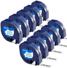 10PK Dymo LetraTag Refills White Plastic 91331 for LetraTag Label Maker LT-100H Label Maker price