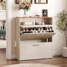 Vingli Shoe Cabinet offwhite with gray woodgrain g52008539 Shoe Cabinet price