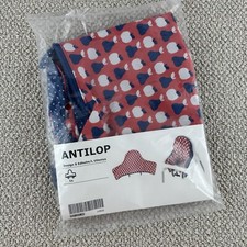 Ikea Antilop Zipper High Chair Cushion Cover Red White Blue Fruit Apples NEW High Chair Cover price
