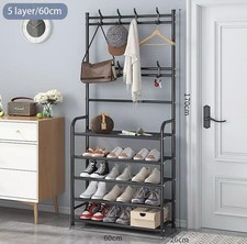 Hall Tree Entryway Coat Rack With Shoe Rack Storage Shelf And Hooks Hall Tree price