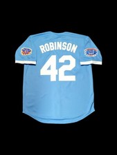 Jackie Robinson Brooklyn Dodgers Alternate Men's Baby Blue Baseball Jersey Baby Hat price