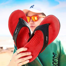 Massage FlipFlops Summer Men Slippers Beach Sandals Comfortable Men Casual Shoes Unisex Sandals price