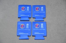 4x Fosters Neoprene Can Bottle Holder Drink Beer Insulator Cooler Sleeve New Bottle Coolers price