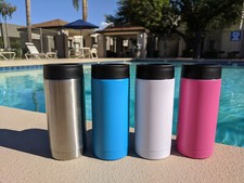 Skinny Can Cooler Slim Insulated Coozy Cup 12 oz Bottle Coolers price