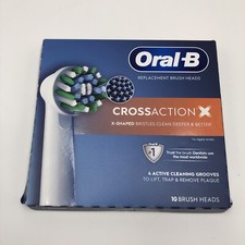 Oral-B Replacement Brush Heads Cross Action X (10 pack) crossaction Brush price
