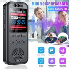 64GB Digital Voice Activated Recorder Mini Audio Recording Device Smart Playback Voice Recorders price