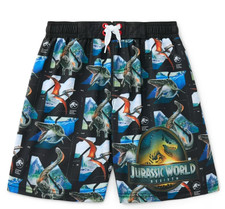 Jurassic World Boys Swim Trunks, Boys Board Shorts Beach Wear Size S (6/7) Boys' Beachwear price