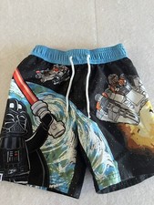 Boys Size 4 Lego Star Wars Board Shorts Elastic Waist Swimming Beachwear Boys' Beachwear price