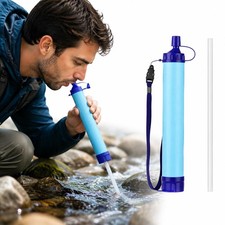 Personal Water Filter Straw Purifier,for Hiking Emergency Survival, 1/2PACK Water Purifier price