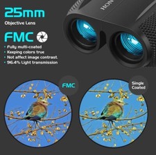 Hontry Binoculars for Adults and Kids, 10x25 Compact Binoculars for Bird Watc... Binoculars price