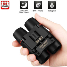 Binoculars 30x60 Zoom Outdoor Travel Compact Folding Telescope Hunting Day Night Binoculars price