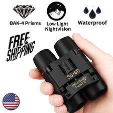 30x60 Zoom Binoculars Compact Folding Outdoor Sports Camping Travel Binoculars price
