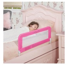 Dream on me mesh security bed rail for child’s safety mesh fabric, Pink 15inch Baby Bed Rail price
