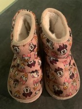 Disney Minnie Mouse Plush Slipper Boots Girls Size 10 Girls' Slippers price