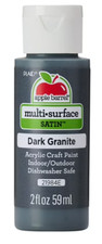 Apple Barrel Multi-Surface Acrylic Craft Paint, Satin Finish, 2 oz Various Color Granite Paint price