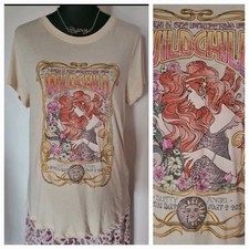 Spell & The Gypsy Cotton Wild Child Cream Hippie T-Shirt Top S 👇check Baby Shirt price