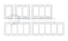 Unbreakable Decorator Wall Switch Cover Plate / Outlet Cover UL Listed 1-5 Gang Outlet Cover price