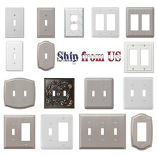 Wall Switch Plate Wallplate Decorative Outlet Cover Toggle Rocker Duplex Outlet Outlet Cover price