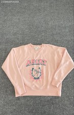 Ariat Women's Pink College Horseshoe Horse Graphic Sweatshirt Sz S Women's Sweatshirt price