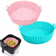 Silicone Air Fryer Liners 3 Qt to 5 Qt - 2 Pack Fryers price